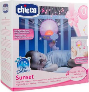 Chicco Panel na łóżeczko sunset różowy (069921) 1