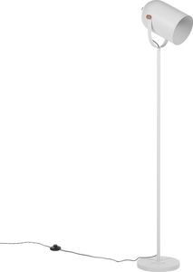 Lampa podłogowa Beliani Lampa podłogowa regulowana metalowa biała TYRIA 1