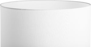 Lampa podłogowa Beliani Lampa podłogowa metalowa srebrna VISTULA 3