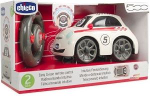 Chicco Fiat 500 Sport RC z pilotem biały (07275) 6