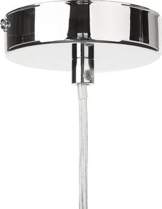 Lampa wisząca Beliani Żyrandol kryształowy przeźroczysty ADORN 6