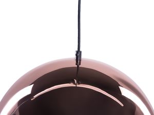 Lampa wisząca Beliani Lampa wisząca metalowa miedziana PADMA 3