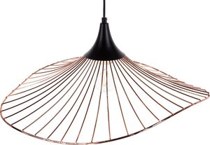 Lampa wisząca Beliani Lampa wisząca metalowa miedziana MAZARO 2