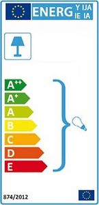 Lampa wisząca Beliani Lampa wisząca niebieska SEGRE 4