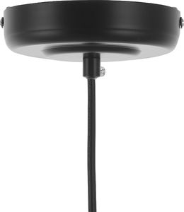 Lampa wisząca Beliani Lampa wisząca czarna SENIA 3