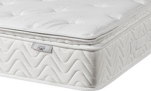 Beliani Materac kieszeniowy memory foam ze zdejmowalnym pokrowcem 140 x 200 cm LUXUS 4