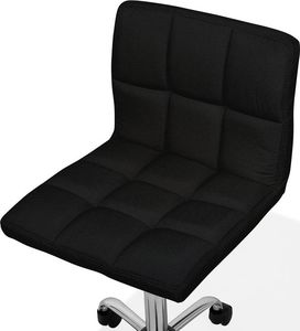 Krzesło biurowe Beliani Marion Czarne 5