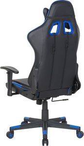 Fotel Beliani GAMER niebieski (182357-145540) 5