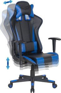 Fotel Beliani GAMER niebieski (182357-145540) 6