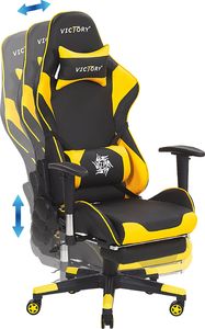 Fotel Beliani Victory żółty 4