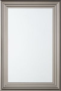 Beliani Lustro ścienne 61 x 91 cm srebrne CHATAIN 1