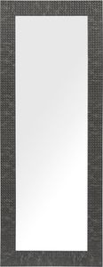Beliani Lustro ścienne 50 x 130 cm czarne PLAISIR 1