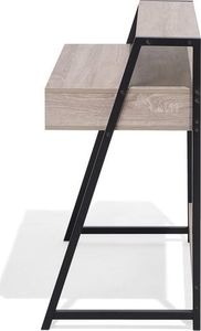 Biurko Beliani Calvin Jasnobrązowe 100 cm x 46 cm 5