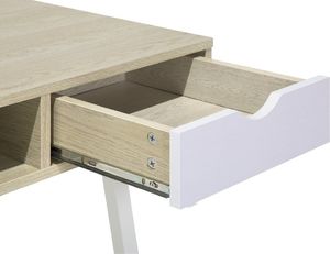 Biurko Beliani Clarita Jasnobrązowe 120 cm x 48 cm 7