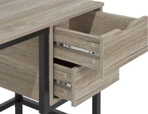 Biurko Beliani Grant Jasnobrązowe 120 cm x 48 cm 7