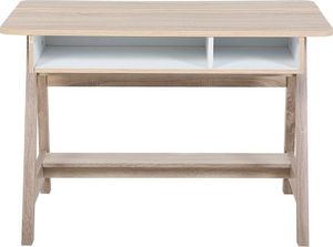 Biurko Beliani Jackson Jasnobrązowe 110 cm x 60 cm 3