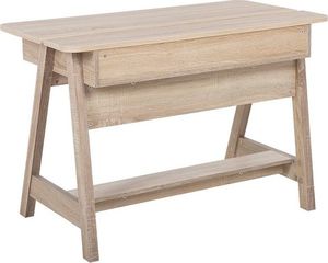 Biurko Beliani Jackson Jasnobrązowe 110 cm x 60 cm 4