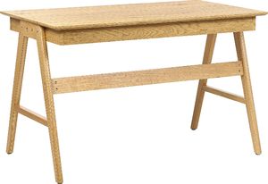 Biurko Beliani Sheslay Jasnobrązowe 120 cm x 70 cm 4