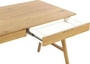 Biurko Beliani Sheslay Jasnobrązowe 120 cm x 70 cm 5