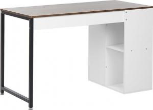 Biurko Beliani Dese Brązowe 120 cm x 60 cm 3