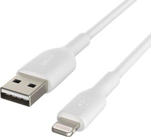 Kabel USB Belkin USB-A - Lightning 2 m Biały (CAA001bt2MWH) 2