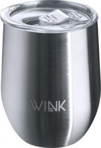 Wink Bottle Kubkek termiczny WINK - TUMBLER SILVER MATTE - 350 ml 1