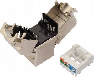 Solarix SOLARIX SXKJ-5E-STP-BK-NA Keystone Solarix CAT5E STP RJ45 czarny szybko-zaciskany (dla SXKJ-na-BU) 1