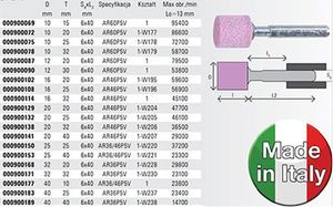 Beta Tools BETA ŚCIERNICA CERAM.TRZP.WALC.16X20 AR46P5V / 25szt. BEAB000900102 1