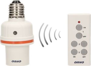 Orno ORNO BEZPRZEWODOWE GNIAZDO ŻARÓWKI E27 STEROWANE PILOTEM OR-GB-431 6