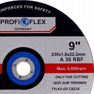 Silver Tarcza do metalu Profi-Flex 230×22,2mm 1,8mm (10190) 6