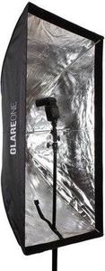 GlareOne Softbox prostokątny Parasolkowy 80x120cm z dyfuzorem do lamp reporterskich 5