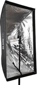 GlareOne Softbox prostokątny Parasolkowy 80x120cm z dyfuzorem do lamp reporterskich 6