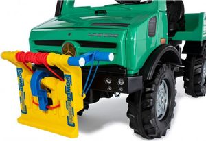 Rolly Toys Ciężarówka Samochód na Pedały Unimog Mercedes-Benz Wyciągarka 2