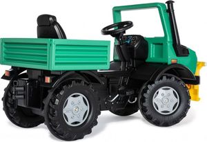 Rolly Toys Ciężarówka Samochód na Pedały Unimog Mercedes-Benz Wyciągarka 4