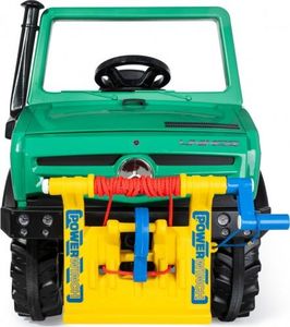 Rolly Toys Ciężarówka Samochód na Pedały Unimog Mercedes-Benz Wyciągarka 7