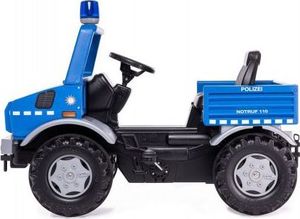 Rolly Toys Ciężarówka Samochód na pedały Unimog Merc-Benz Policja 4