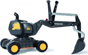 Rolly Toys Jeździk Koparka samobieżna Volvo Czarna 2