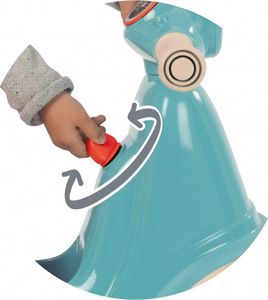 Smoby Niebieski jeździk skuter Retro Ciche koła Scooter 2