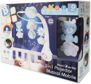 Bkids Projektor muzyczna karuzelka 3w1 niebieska (1164896) 2