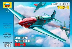 Zvezda Model plastikowy Soviet Fighter Yak3 - 4814 1