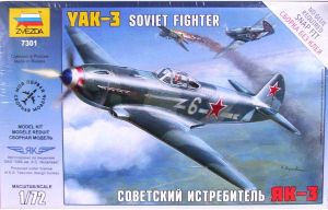 Zvezda Yak3 Soviet Fighter (7301) 1