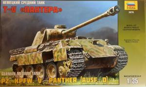 Zvezda ZVEZDA Pz.Kpfw.V "Panther" Ausf. D - 3678 1