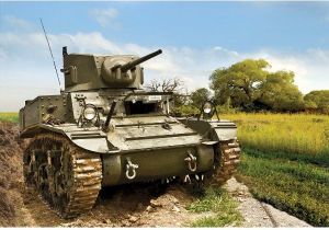 Zvezda US light tank M3A1 "Stuart" (6265) 1