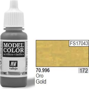 Vallejo Farba Nr172 Gold Metallic 17ml - 70996 1