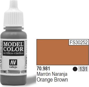 Vallejo Farba Nr131 Orange Brown 17ml - 70981 1