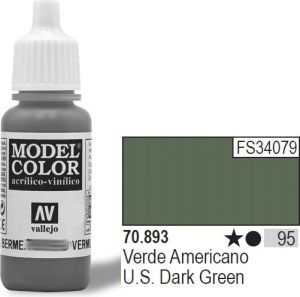 Vallejo Farba Nr95 US Dark Green 17ml - 70893 1