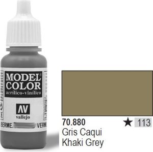 Vallejo Farba Nr113 Khaki Grey 17ml - 70880 1