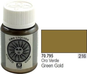 Vallejo Farba Nr216 Green Gold 35ml - 70795 1
