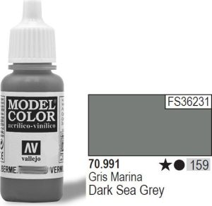 Vallejo Farba Nr159 Dark Sea Grey 17ml - 70991 1