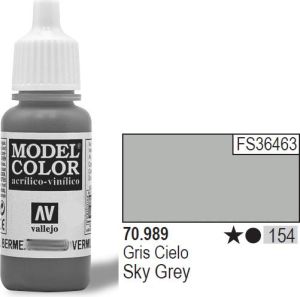 Vallejo Farba Nr154 Sky Grey Matt 17ml - 70989 1